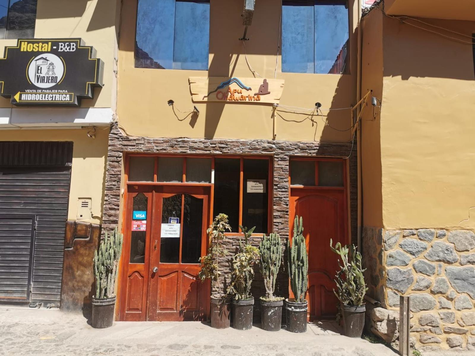 Hostal Apu Qhawarina Ollantaytambo Exterior foto